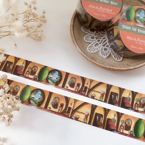 Taśma washi Hobbit - Wewnątrz nory Hobbita | Taśma maskująca, Taśma dekoracyjna, Artykuły do scrapbookingu, Artykuły piśmiennicze