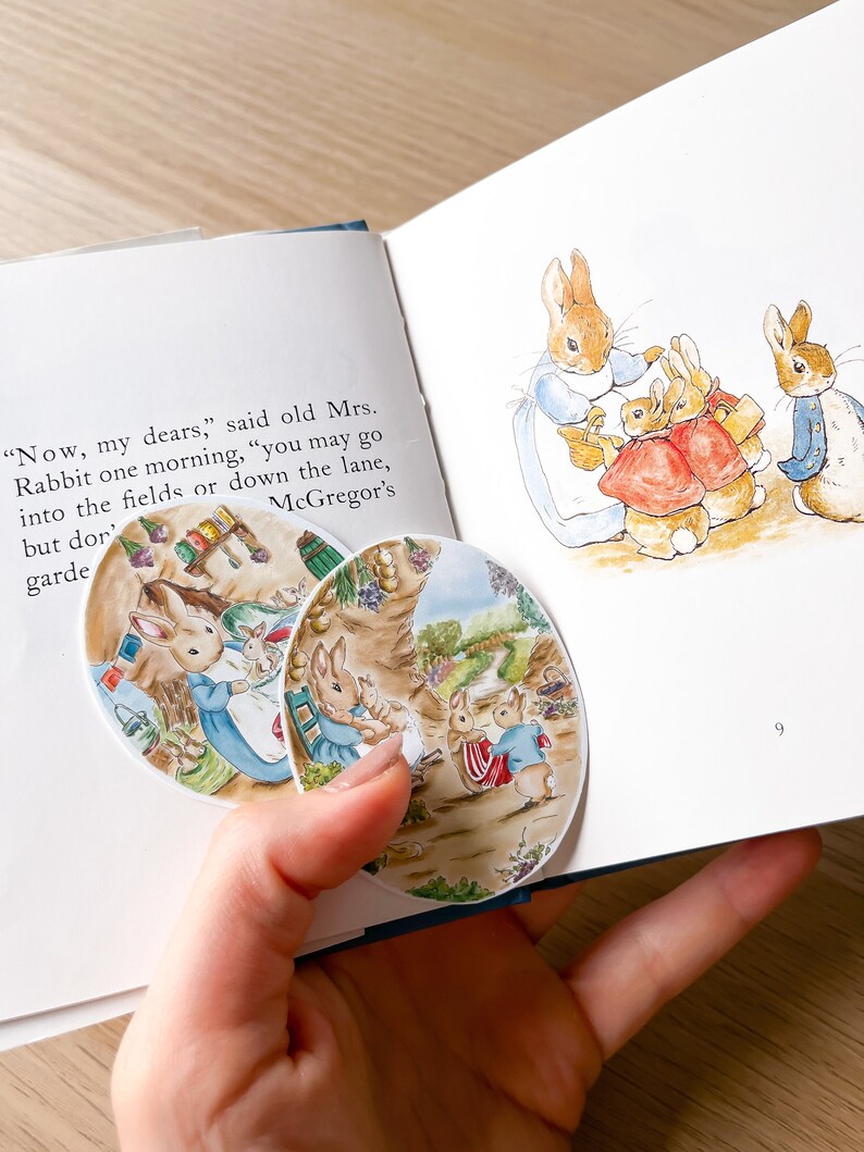 Peter Rabbit, Watercolour Paintings | Mini Prints - 2 Pcs - Etsy