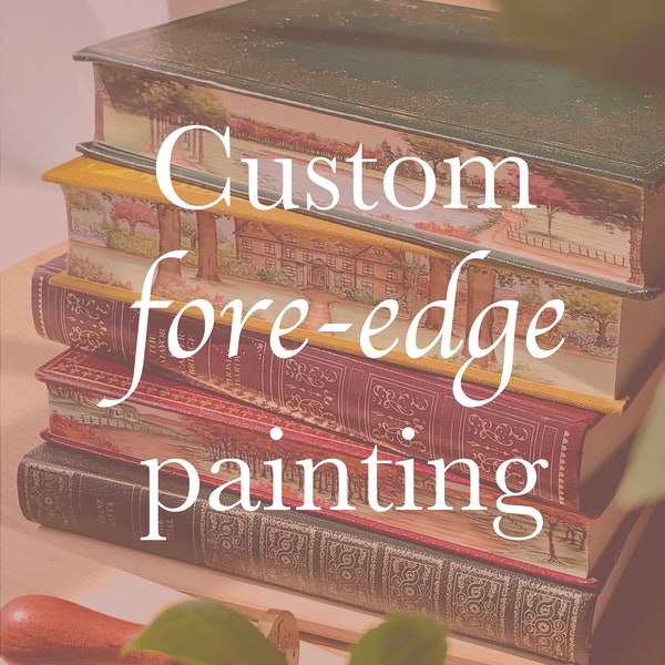 Fore Edge Painting Etsy