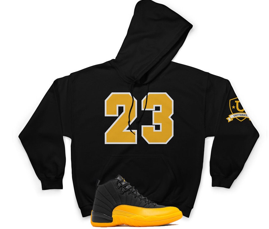 retro 12 hoodie