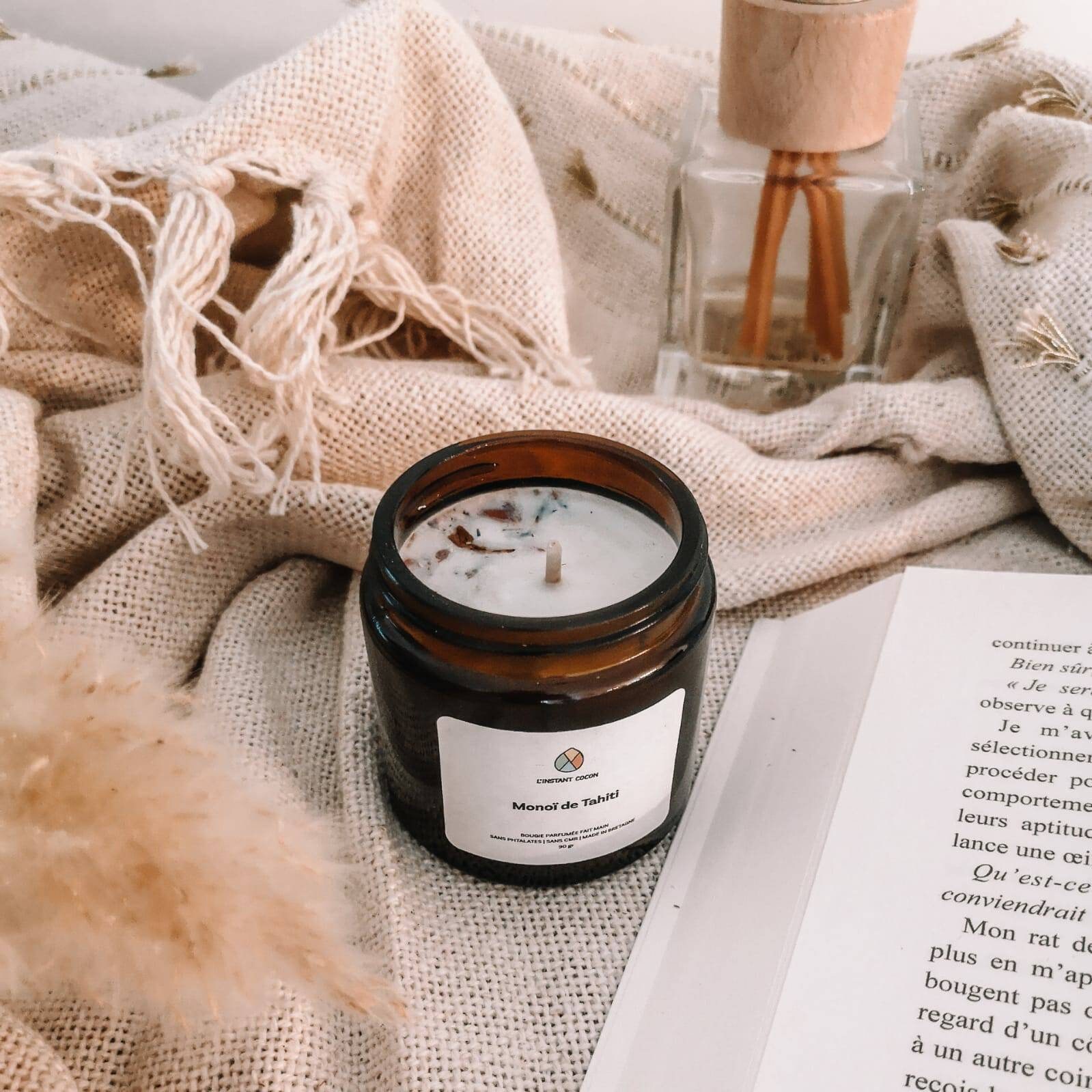 Bougie Naturelle à La Cire de Soja