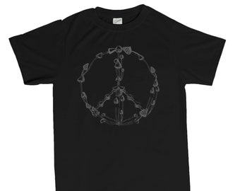 Magic Mushrooms T-Shirt, Peace Sign T Shirt, CND Tshirt, Psychedelics Tee, Gifts for Psychedelics Lovers