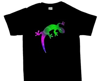 Psychedelic Lizard T-Shirt, Ideal Gift For Lizard Lovers