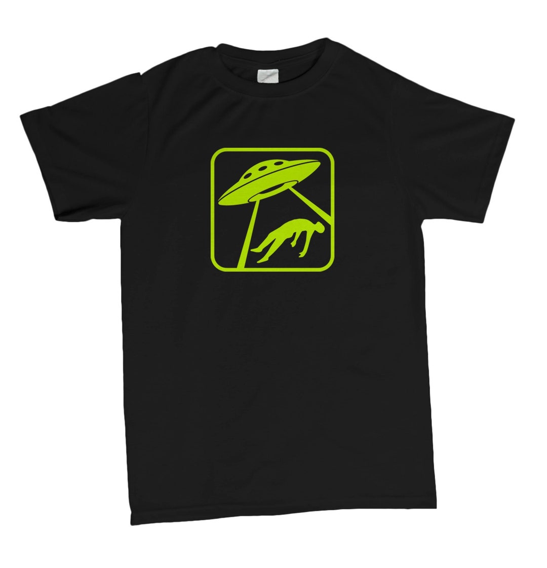 Alien Abduction UFO T-shirt, UFO T Shirt, Sci Fi Gift Ideas - Etsy