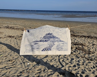 St Michael’s Mount tea towel