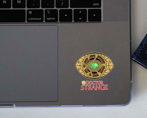 Dr Strange Eye of Agamotto Vector Stencil (SVG, PNG, EPS Digital