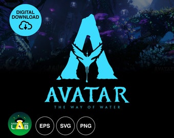 Avatar The Way of Water Vector | Cricut SVG, EPS & PNG (Digital Download)
