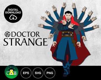 Dr. Strange Multiverse Vector Clipart | SVG, PNG, EPS (Digital Download)