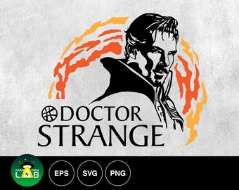 Dr. Strange Vector Art, Vinyl Cut File (SVG, PNG, EPS)