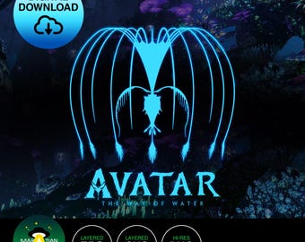 Avatar Woodsprite Vector | Decal, Stencil, Cricut SVG EPS PNG (Digital Download)