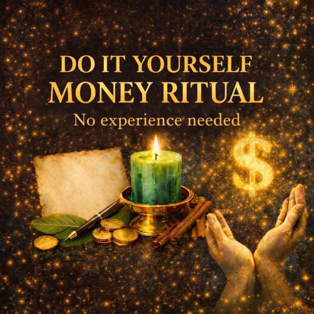 Step by Step Do It Yourself MONEY Ritual - Etsy