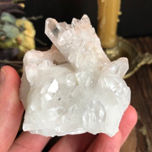 Clear Quartz Crystal - quartz Crystal point - quartz cluster - crystal quartz chunk - clear quartz cluster - clear quartz - crystal healing