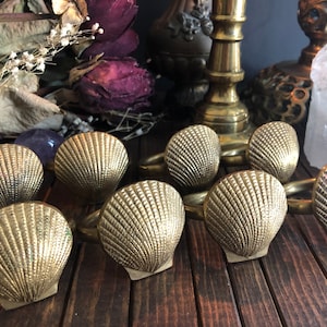 Brass Seashell Serving Tray or Trinket Dish, Vintage -  Canada