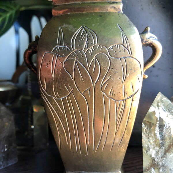 Brass Vase Handles Etsy