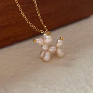 balloon dog necklace