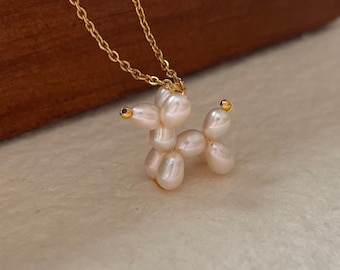 balloon dog necklace