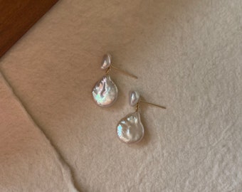 baroque pearl earrings