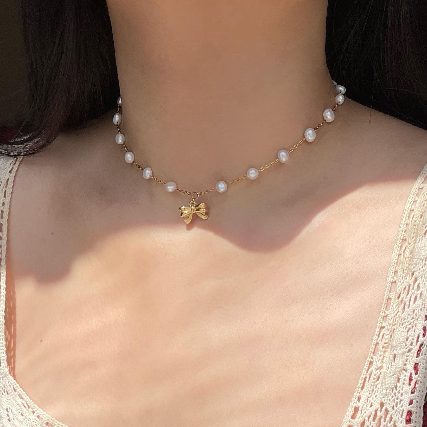 ZAKOL collane con ciondolo a farfalla a forma di cuore alla moda per le donne ragazze gioielli in cristallo Color oro catena a clavicola girocollo gioielli regali