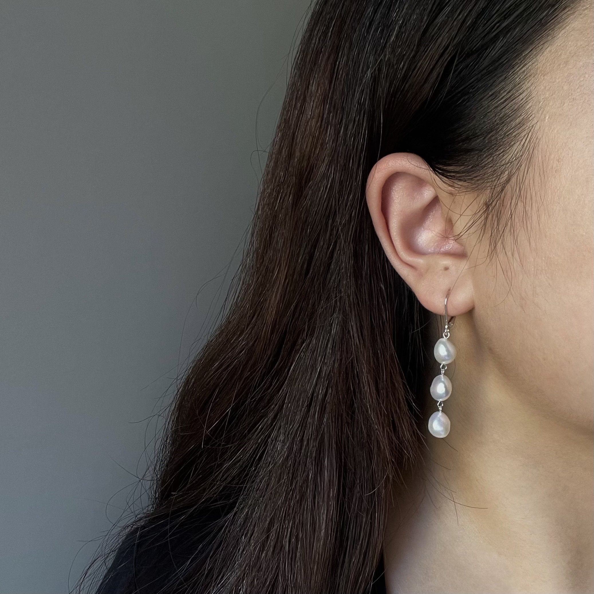 イヤリング TATIANA Silver 925 Kitty Step Earrings EC3129 Tatiana Earrings - Etsy