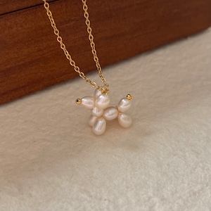 balloon dog necklace immagine 2