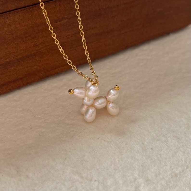 balloon dog necklace immagine 2