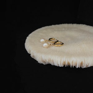 Pearl earrings