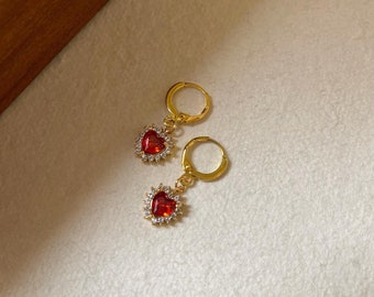 Heart earring