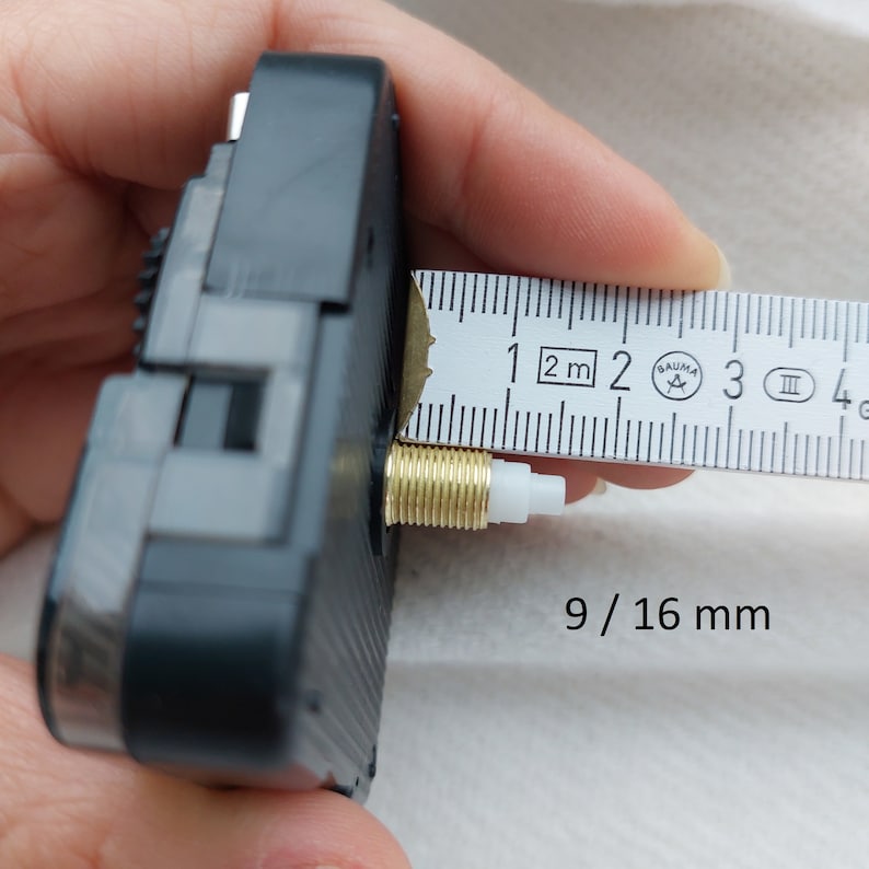 Clock Movement 11-32 Mm Silent Wall Clock - Etsy
