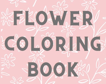 40 Flower Coloring Pages