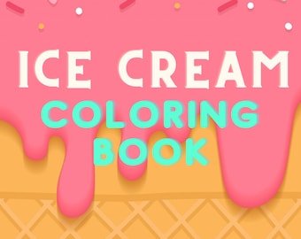 40 Ice Cream Coloring Pages