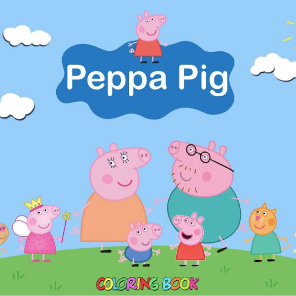 40 Peppa Pig Coloring Pages