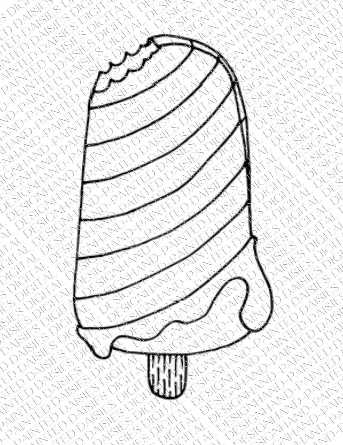 40 Ice Cream Coloring Pages - Etsy