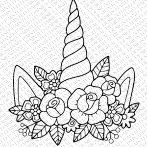 40 Unicorn Coloring Pages image 5