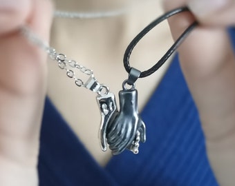 Holding Hand Pendant - Etsy