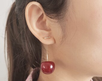 1 Pair Cute Cherry Earrings | Perfect gift for her