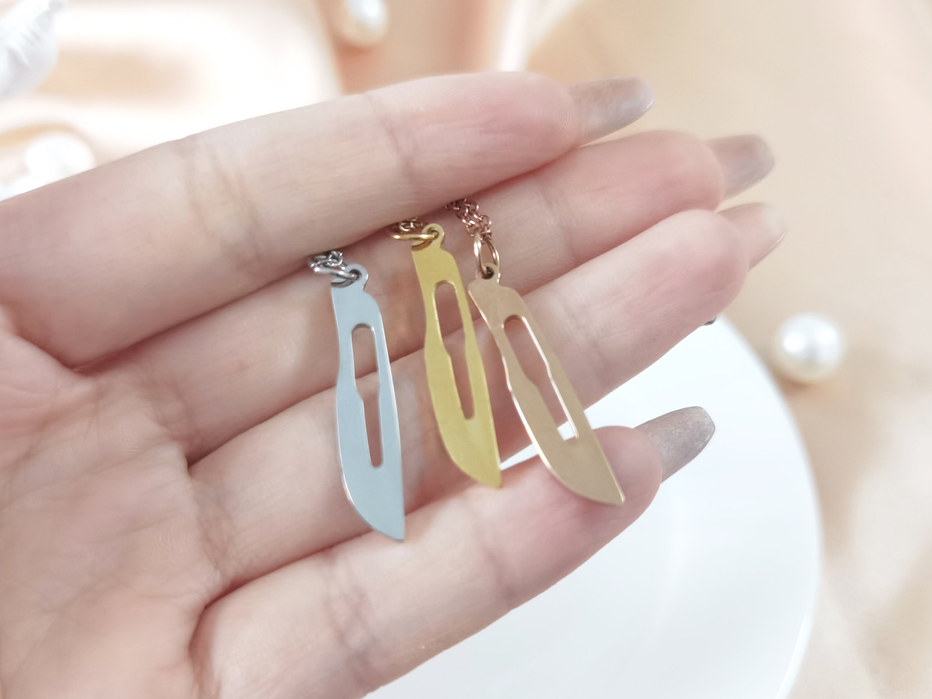 Scalpel Necklace Medical Student Gift Doctor Gift Nurse Etsy