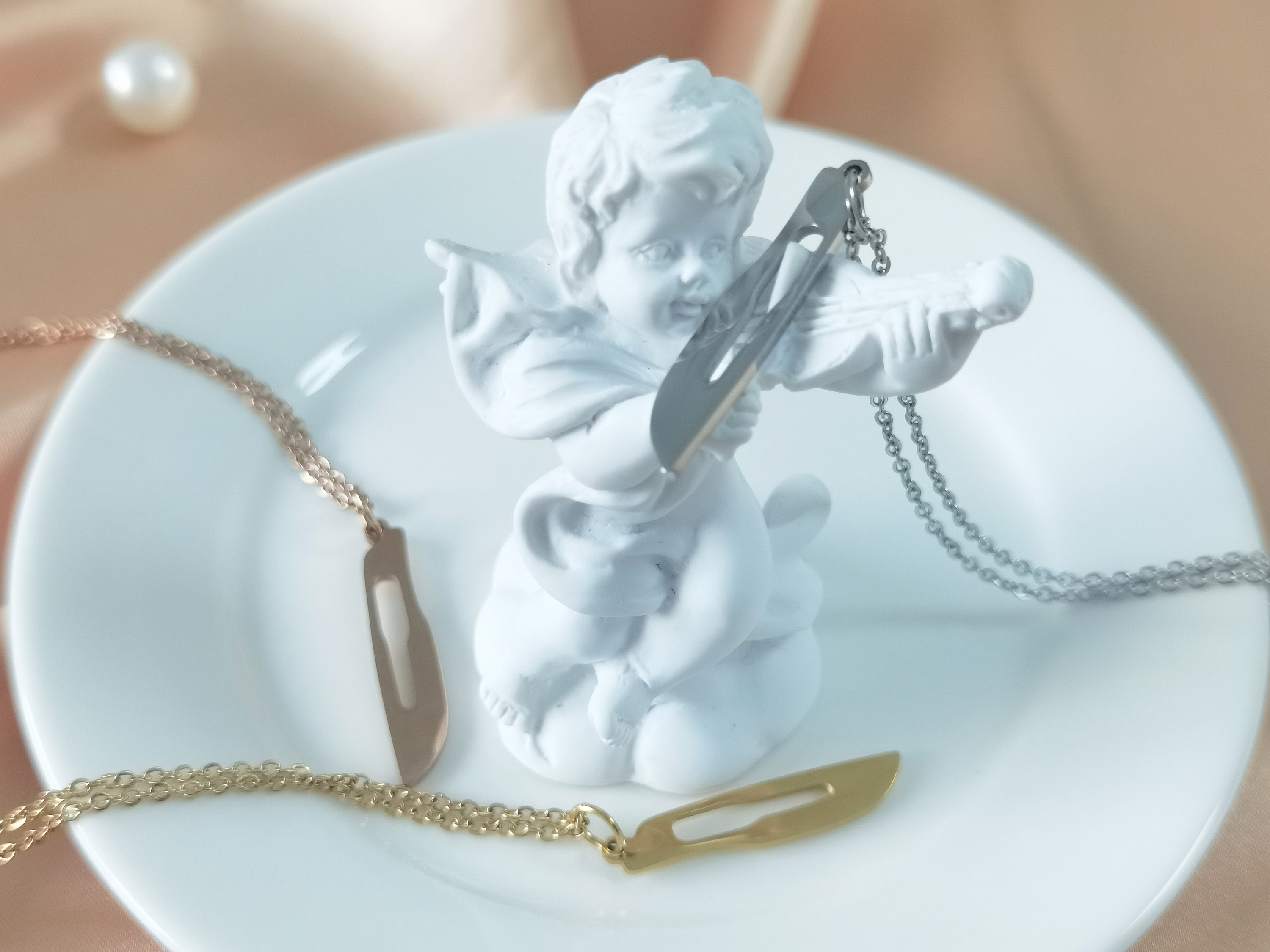 Scalpel Necklace Medical Student Gift Doctor Gift Nurse Etsy