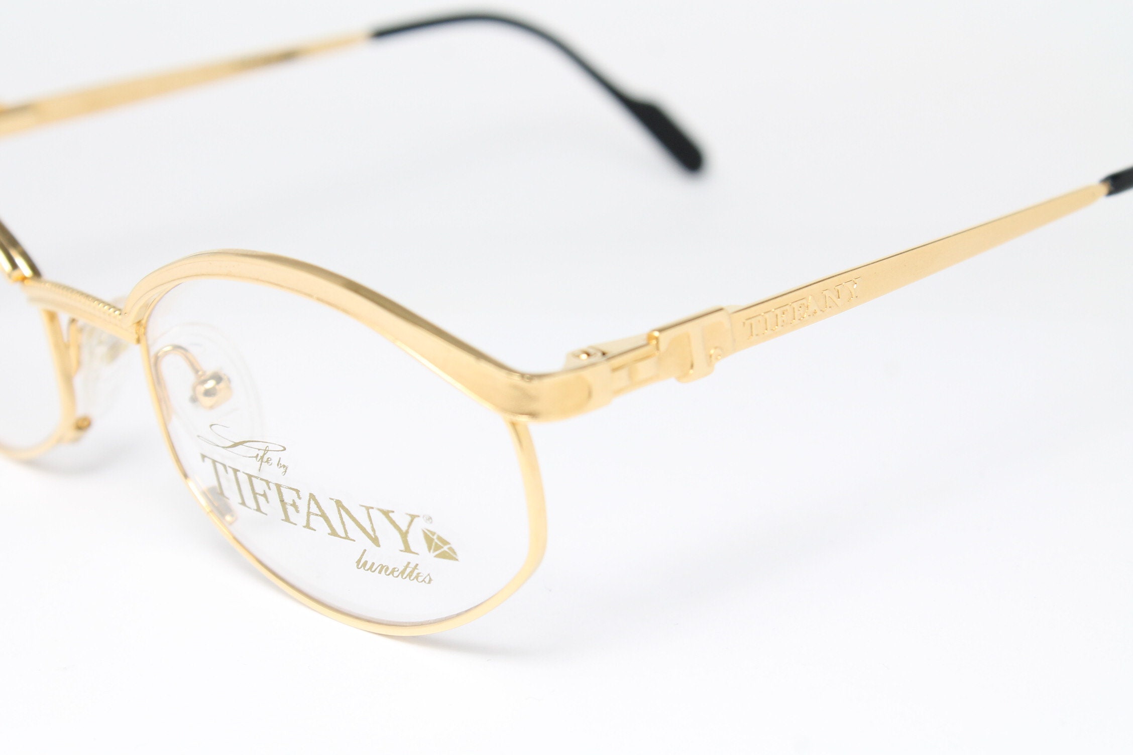 Small TIFFANY T545 C4 23K Gold Plated Rare Unique Vintage