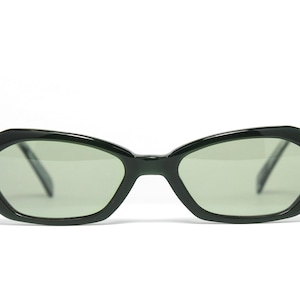 Hexagonal MATSUDA 14609 GNS Green Rare Unique Vintage Sunglasses Lunettes Occhiali Solglasögon Bril Gafas LSE04