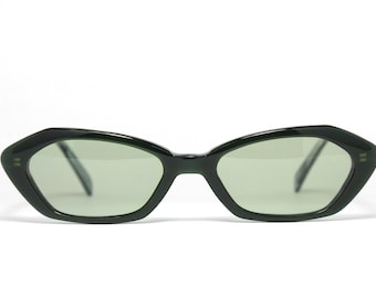 Hexagonal MATSUDA 14609 GNS Green Rare Unique Vintage Sunglasses Lunettes Occhiali Solglasögon Bril Gafas LSE04