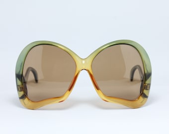 ZEISS MARWITZ 8046 Vintage Clear Optyl Designer Sunglasses Made in