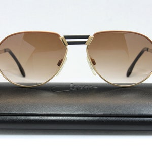 CAZAL 739 368 Gold Brown Gradient Rare Unique Original Vintage Sunglasses Lunettes Occhiali Bril Solglasögon Gafas LSE17