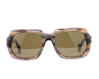 Thick Square RÖHM ALEC UE Amazing Rare Unique True Vintage Sunglasses Lunettes Occhiali Bril Solglasögon Gafas LSE11