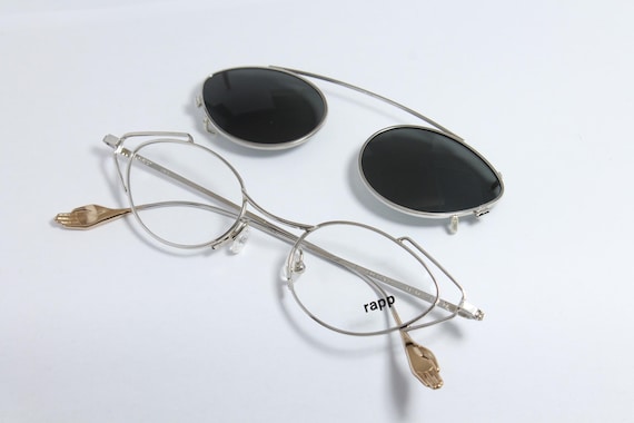 Rapp OBA WS Cat Eye With Sun Clip Rare Unique Vintage Steampunk