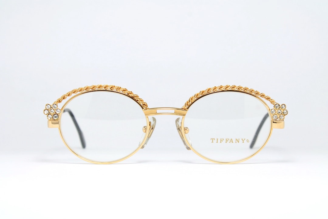 TIFFANY T1/02 Jewelry 23K Gold Plated Rare Unique Vintage Luxury