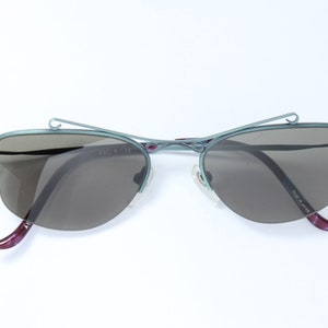 Martine Sitbon tortoiseshell framed sunglasses with dark brown lenses