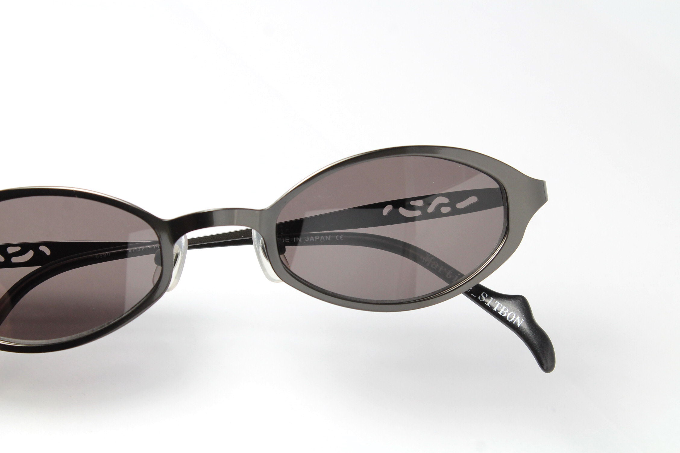 RARE Martine Sitbon Vintage Glasses Cat Eye Made in Japan Martine Sitbon 6727 Vintage 90s Glasses Frames – Ed & Sarna  main image 3