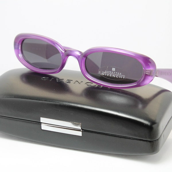 GIVENCHY 2513-002 Purple Rare Unique Vintage Sunglasses Lunettes LSE01