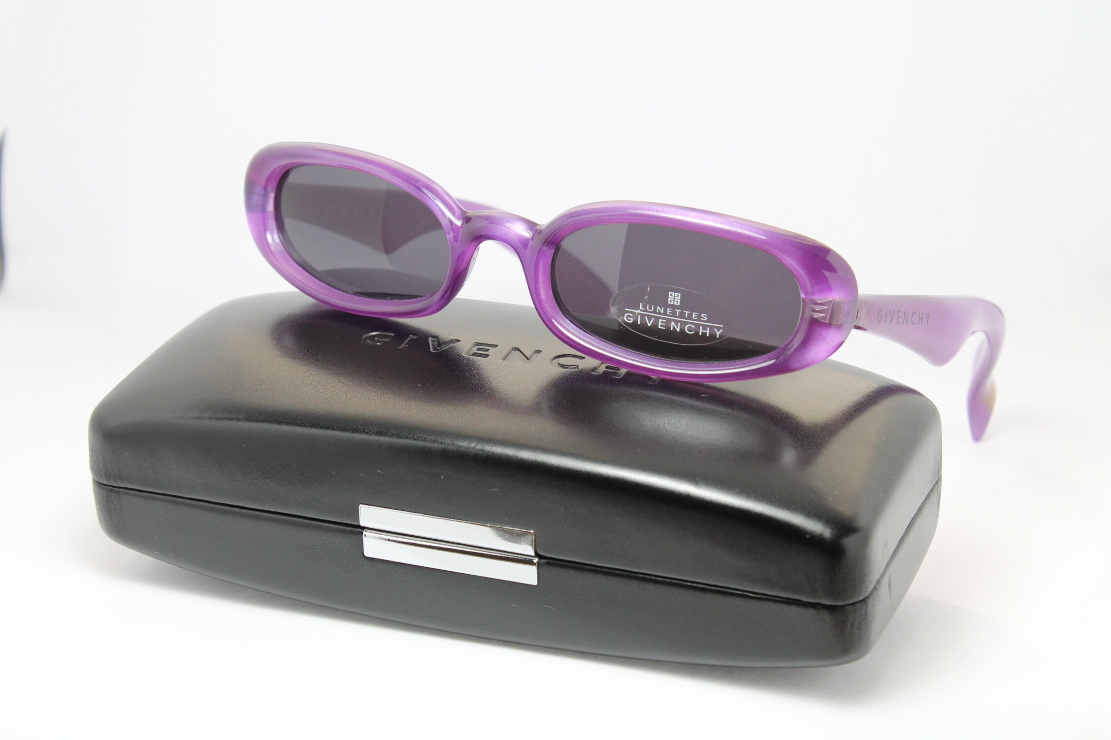 GIVENCHY 2513-002 Purple Rare Unique True Vintage Sunglasses GIVENCHY 2513-002 Purple Rare Unique True Vintage Sunglasses