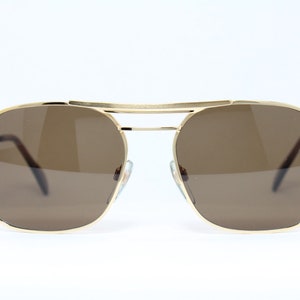 Square ATRIO 31302 18K Gold Plated Rare True Original Vintage Sunglasses Lunettes Occhiali Bril Solglasögon Gafas LSE10
